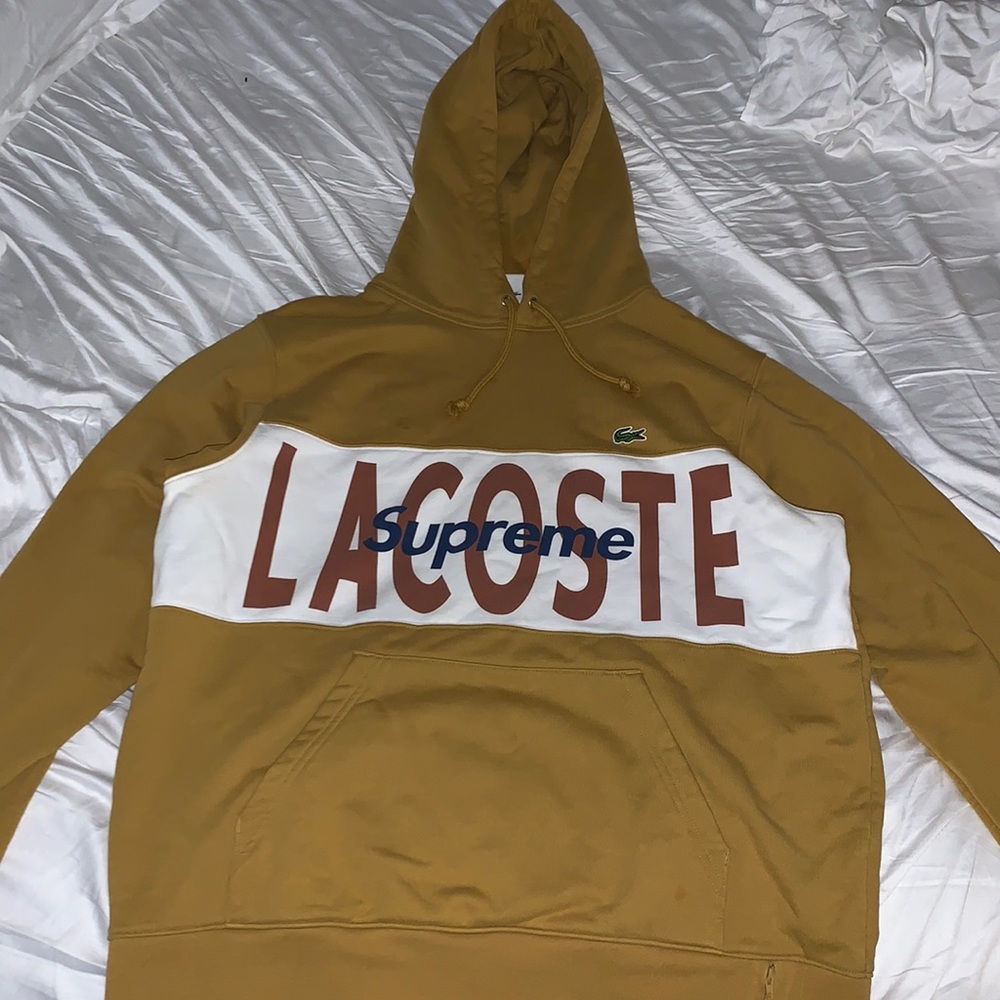 Men’s Supreme Lacoste Sweatshirt